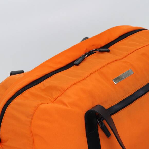 GUCCI Boston Bag Canvas Orange 012 0408 012 0408 - Picture 7 of 16